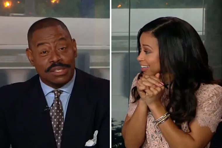 "Good Day, Philadelphia" host Alex Holley awkwardly laughs as former Eagles linebacker and FOX 29 analyst Garry Cobb suggests the team's problems start in the bedroom.