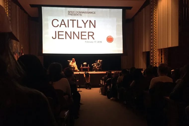 Caitlyn Jenner and Buzz Bissinger Q&A at Penn.