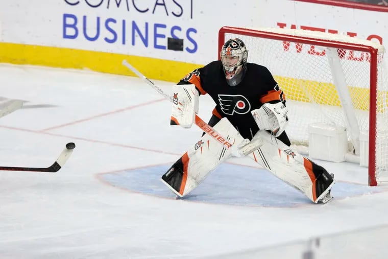 For Carter Hart and Flyers, a memorable experience awaits - and chance to  knock off bitter rivals