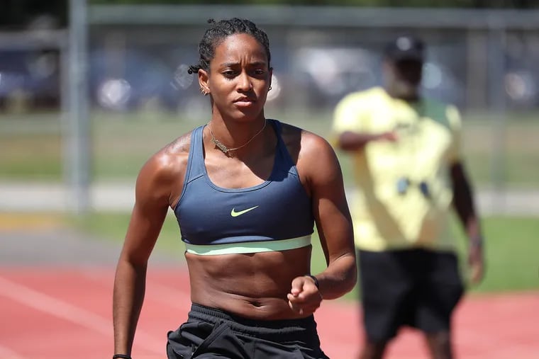 English Gardner has overcome many obstacles to remain an Olympic-caliber sprinter.