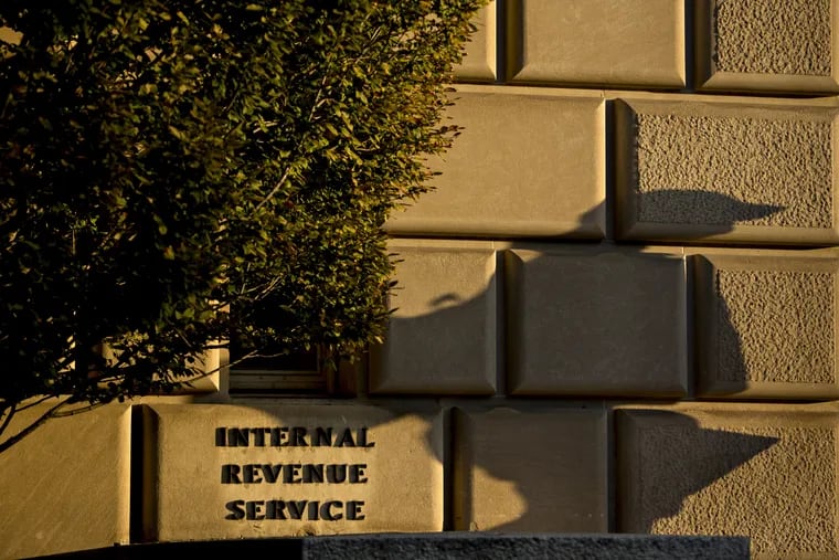 The Internal Revenue Service headquarters in Washington. CREDIT: Bloomberg photo by Andrew Harrer.