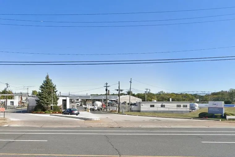 A Google Maps image of PBF Logistics Products Terminals on Essington Avenue in Southwest Philadelphia.  The company was fined more than $1 million for petroleum leaks into the Schuylkill River.