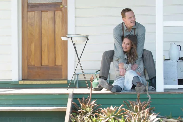 &quot;The Light Between Oceans&quot;: Michael Fassbender and Alicia Vikander star as Tom and Isabel Sherbourne in the adaptation of the novel by M.L. Stedman.