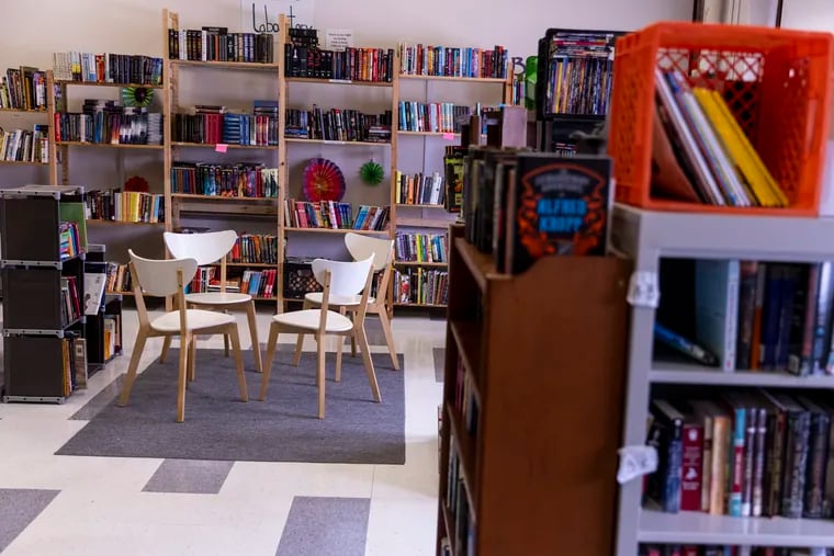 Building 21, a Philly public high school, created a school library from scratch.