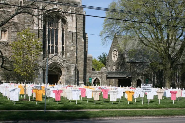 Memorial of the Lost in Bryn Mawr.