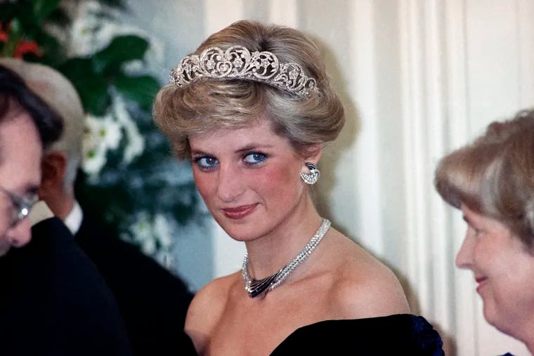 Britain's Diana, Princess of Wales, at a reception given in Bonn, Germany, in 1987. Diana was killed in a car accident 25 years ago this week.
