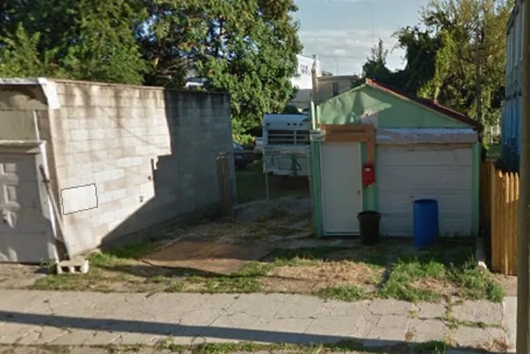 The trailer where the man was found is visible in this Google Maps street view.