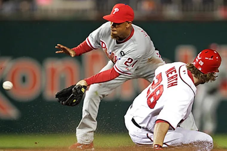Wilson Valdez's path to prominence with the Phillies has been anything but straight. (Manuel Balce Ceneta/AP)