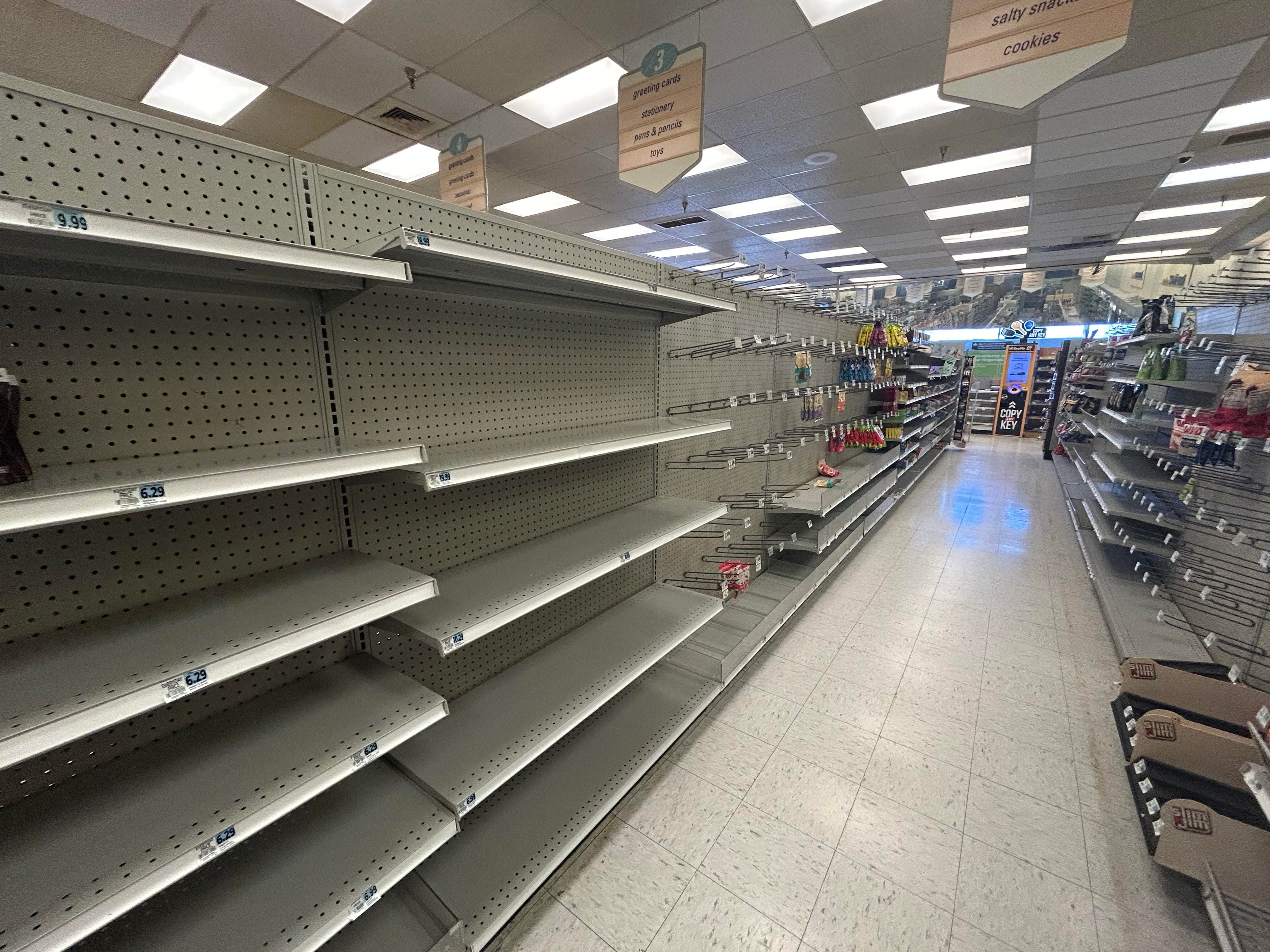 Why Rite Aid shelves are still empty after emerging from bankruptcy, image size:4032x3024