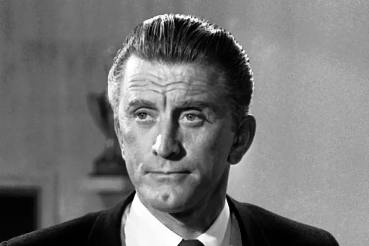 A 1962 file photo of actor Kirk Douglas. He died Wednesday at age 103.