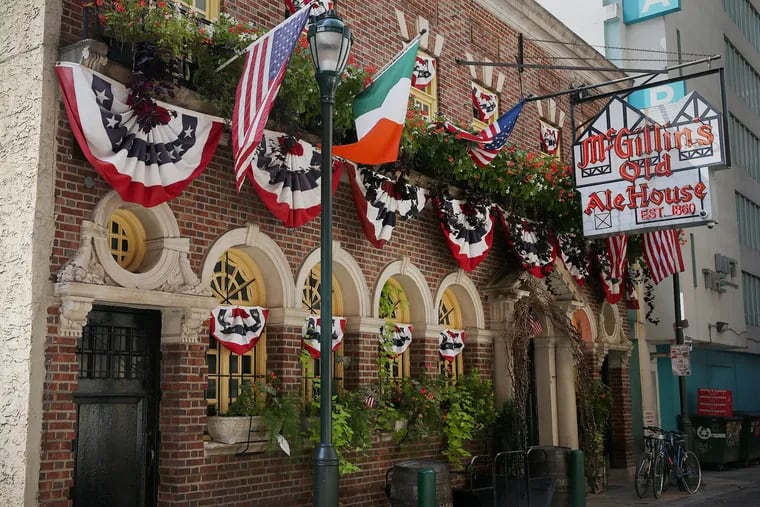McGillin's Old Ale House, which has been the site of numerous marriage proposals, keeps a ledger of love of stories about couple's who've fallen in love at the pub.
