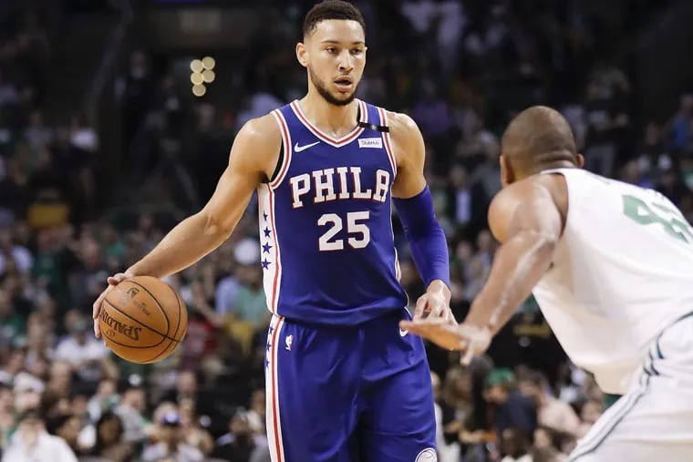 Ben Simmons had just one point, seven assists and five turnovers in the Philadelphia 76ers’ NBA playoffs Game 2 loss to the Boston Celtics.