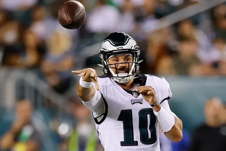 Backup quarterback Gardner Minshew can lock of the NFC East and the NFC's top playoff seed with a win Saturday against the Dallas Cowboys.