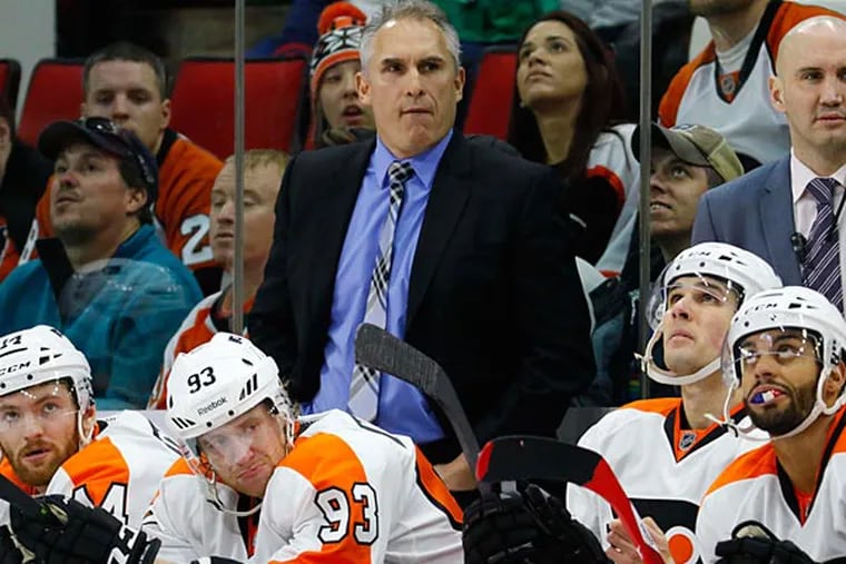 Flyers head coach Craig Berube. (James Guillory/USA Today)