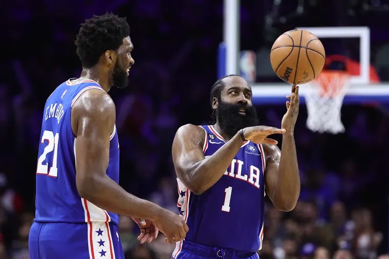 James Harden, Joel Embiid and the Philadelphia 76ers are expected to roll in round one vs. Brooklyn.