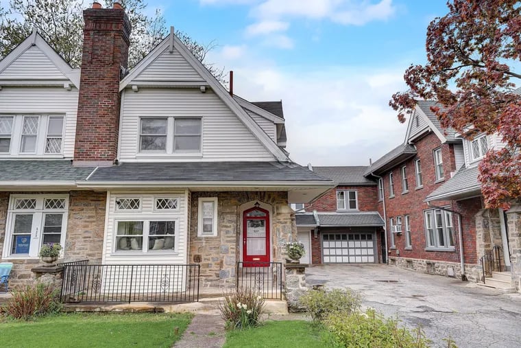 Built on a 5,100-square-foot lot, this East Mount Airy home has been listed for $525,000. The current owners are planning to downsize to a condo in Center City.