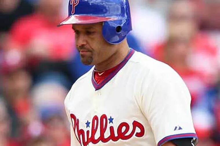 The Phillies do not view Placido Polanco as a candidate for the disabled list. (AP/The News-Journal)