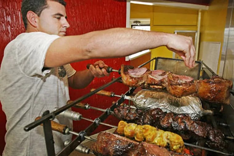 Grilled meats are a specialty in Brazil, and at Casa Brasil, as well. (ALEJANDRO A. ALVAREZ / Staff Photographer)