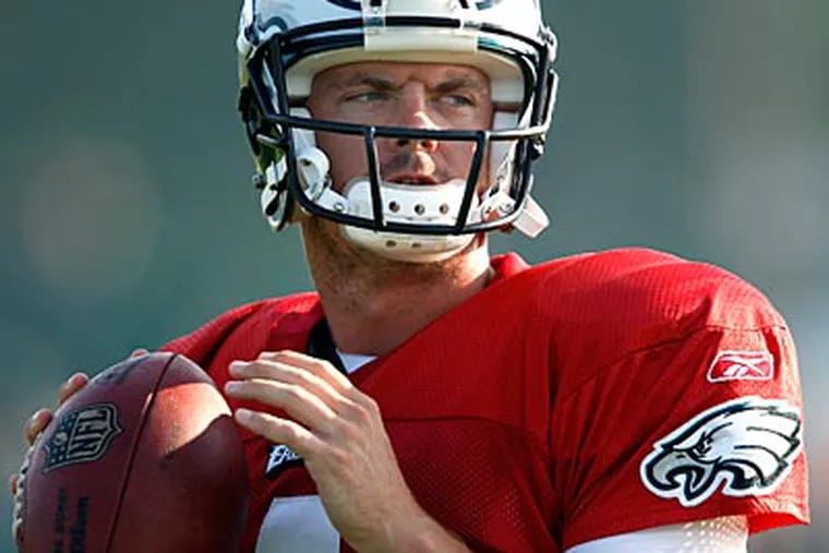Jeffrey Lurie said Kevin Kolb would have taken over at quarterback in 2009 if Donovan McNabb had been tradeable. (David Maialetti / Staff Photographer)