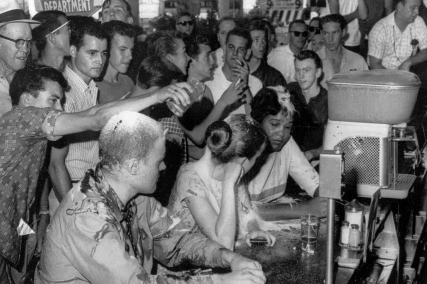 Before video of a Starbucks arrest, images of lunch counter sit-ins helped launch a ...