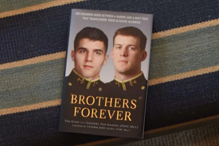 "Brothers Forever" tells the story of Travis Manion and his best friend, Brendan Looney. They died at war, and are buried side by side at Arlington National Cemetery.