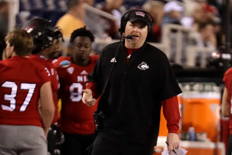 Northern Illinois coach Rod Carey appears to be a leading candidate for Temple's vacant head-coaching position.
