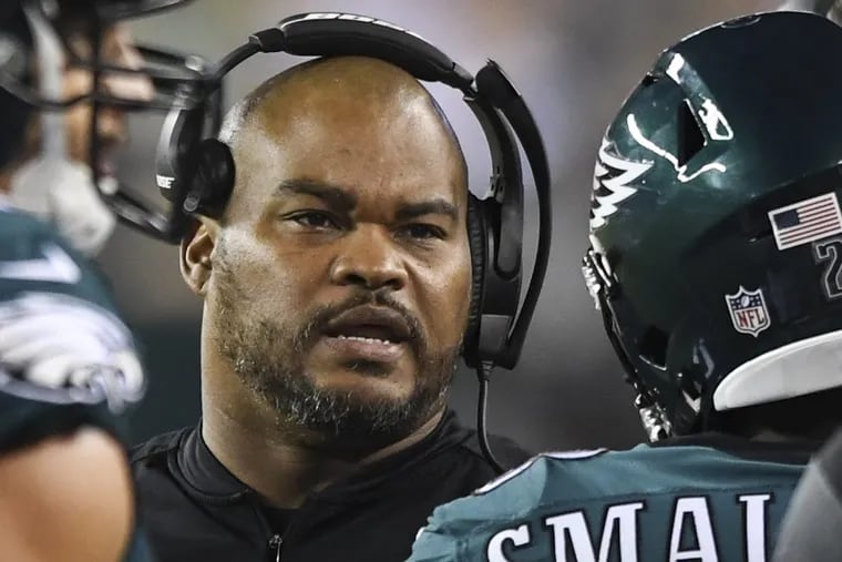 Eagles running backs coach Duce Staley could be the Giants’ next offensive coordinator.