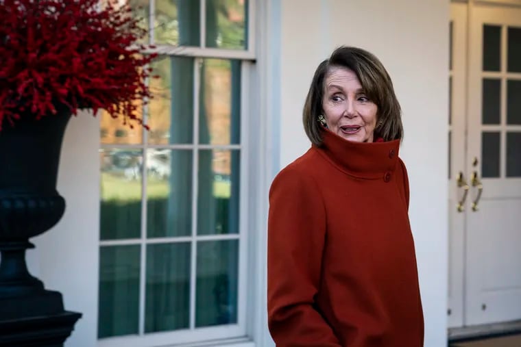 Nancy Pelosi, D-Calif., says the House will vote on a resolution denouncing President Donald Trump's emergency declaration.