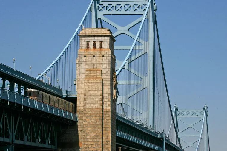The Ben Franklin Bridge project replaced ties, cabling and power boxes, and communications equipment.