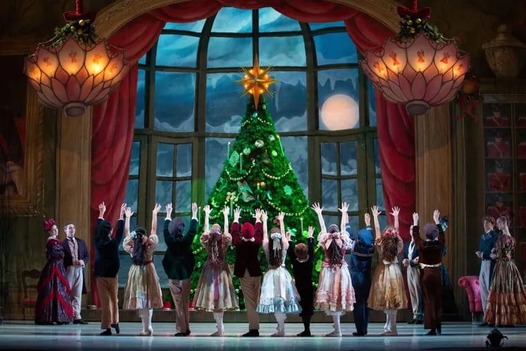 Students from the School of Pennsylvania Ballet play a major part every year in “George Balanchine’s The Nutcracker.”