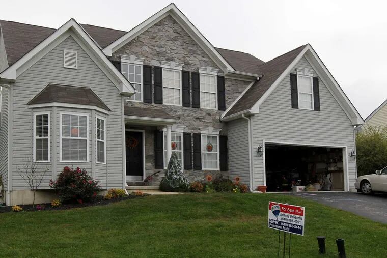 344 Garden View Dr. (above) in Caln Township is selling for $284,900.