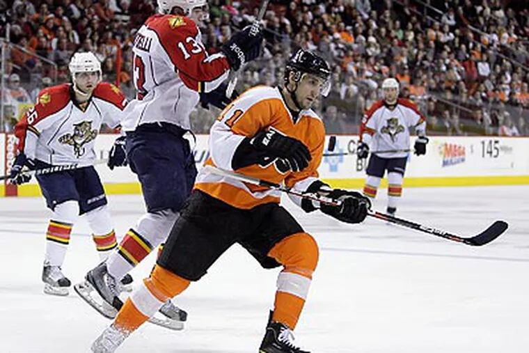 "Obviously it was our worst game of the year - by far," Flyers defenseman Kimmo Timonen said, (Yong Kim/Staff Photographer)