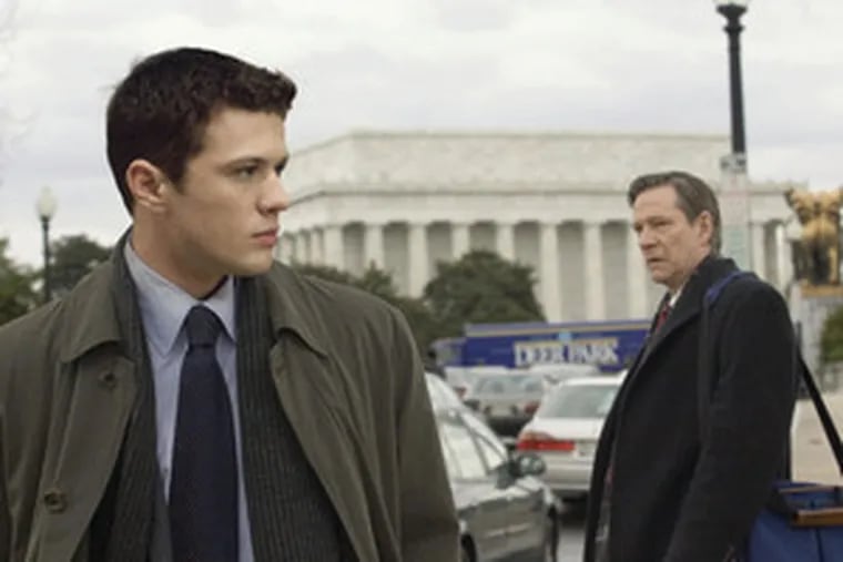 &quot;Breach&quot; stars Ryan Phillippe (left), showing unexpected depth as the FBI trainee, and Chris Cooper as suspected spy Robert Hanssen.