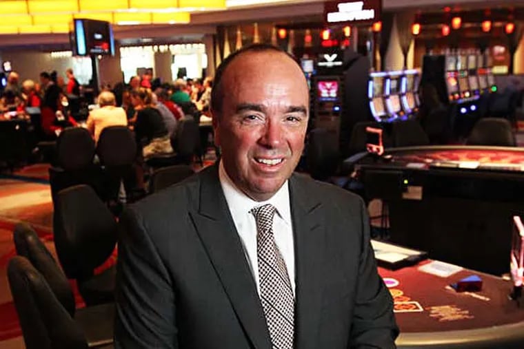 Michael Bowman, head of Valley Forge Casino Resort, at the casino. MICHAEL BRYANT / Staff Photographer