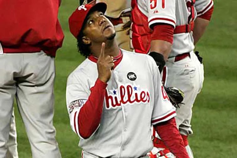 Phillies' Pedro Martinez says he's blessed to be in World Series again