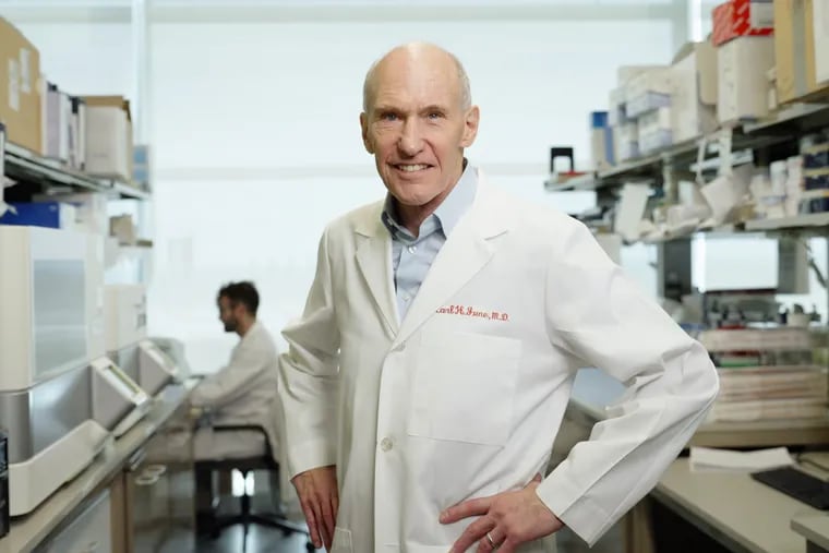 Carl June is splitting a $3 million Breakthrough Prize for his cancer research at the University of Pennsylvania.
