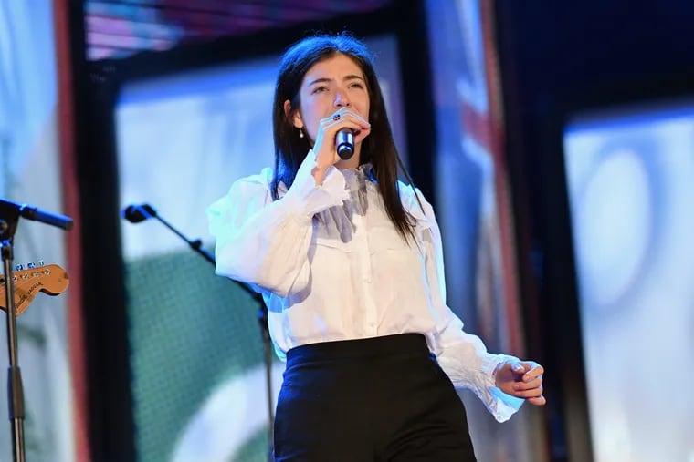 Lorde performs during the You Are Us/Aroha Nui Concert at Christchurch Stadium in April 2019 in Christchurch, New Zealand.