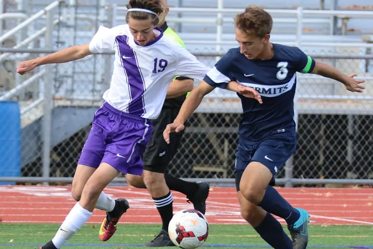 Zach Bruno scored one goal in Cherry Hill West's 3-0 victory over Timber Creek.