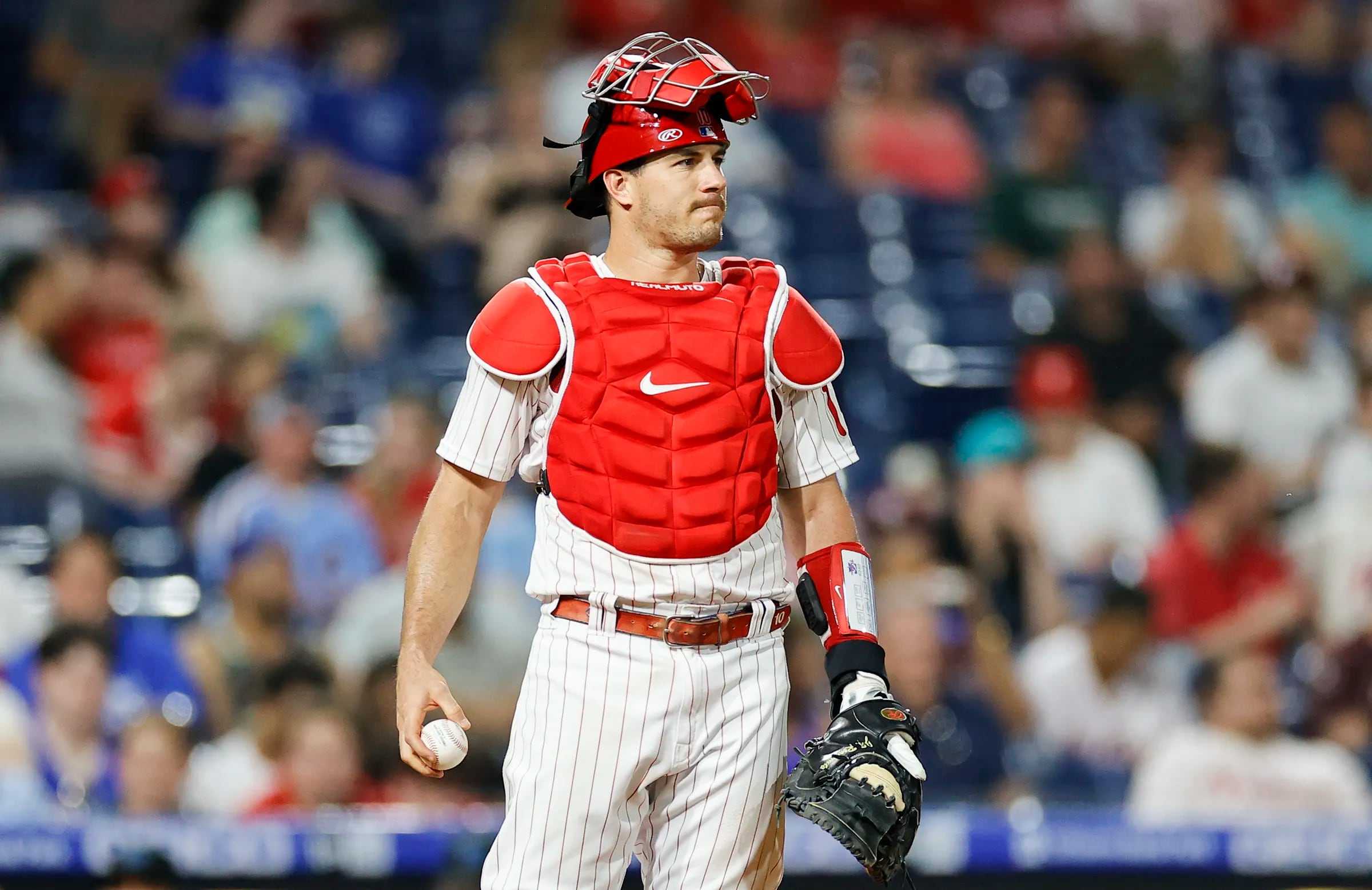 Promising catcher Logan O'Hoppe taking notes as he rises through Phillies  ranks  Phillies Nation - Your source for Philadelphia Phillies news,  opinion, history, rumors, events, and other fun stuff.