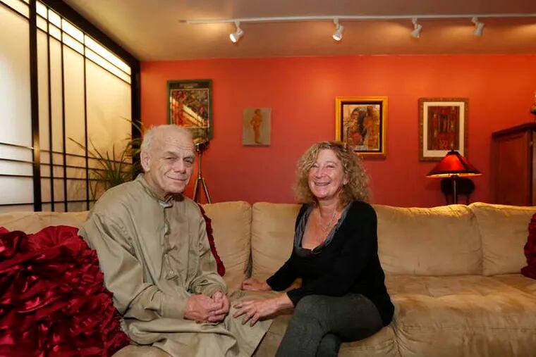 Barbara Halpern and Carl Aley once considered opening a B&B, but instead turned a spare bedroom into Airbnb space. "We used to travel a lot and meet people overseas," he says. "Now, they travel to us." (DAVID SWANSON/Staff Photographer)
