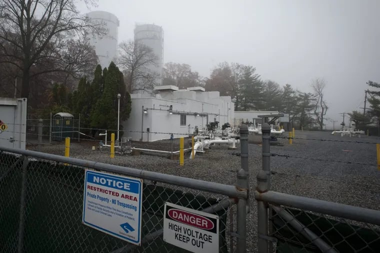 West Goshen Township says Sunoco should construct a valve control station for its Mariner East 2 pipeline at this existing Sunoco facility at the intersection of Boot Road and Route 202.