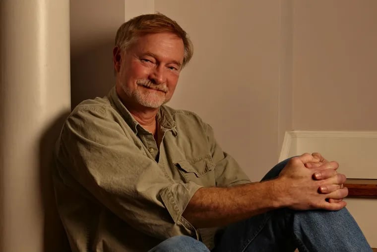 Erik Larson, who brings his book "Dead Wake" to a reading at Stetson Middle School, sponsored by the Chester County Book Company on April 7, 2015.   Photo: Benjamin Benschneider