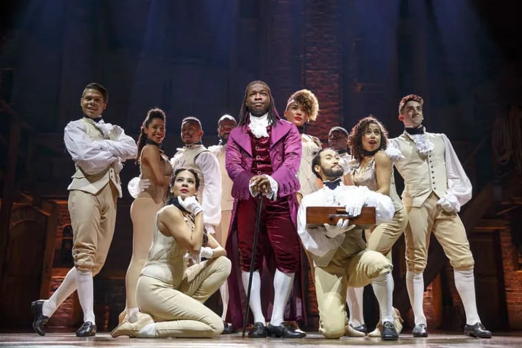 The national touring company of "Hamilton" comes to the Forrest Theatre Aug. 27-Nov. 17.