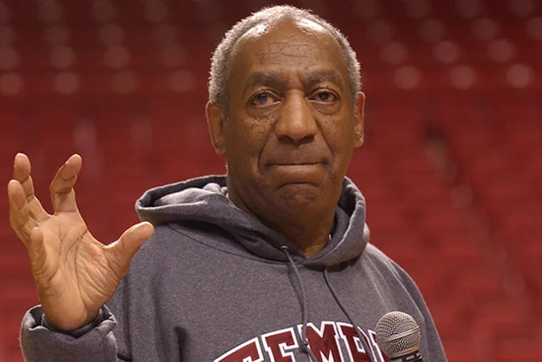 Bill Cosby resigned Monday from Temple University's board of trustees, on which he had served since 1982. It was unclear what his future relationship with his alma mater would be.