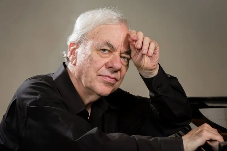 Pianist Richard Goode played at the Kimmel Center on Wednesday.