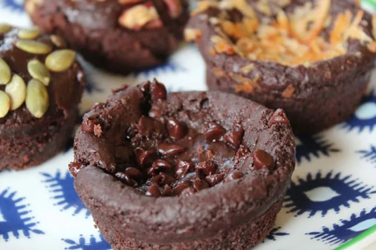 These fudgy brownie bites actually contain black beans instead of flour. (Alison Sherwood/Milwaukee Journal Sentinel/MCT)