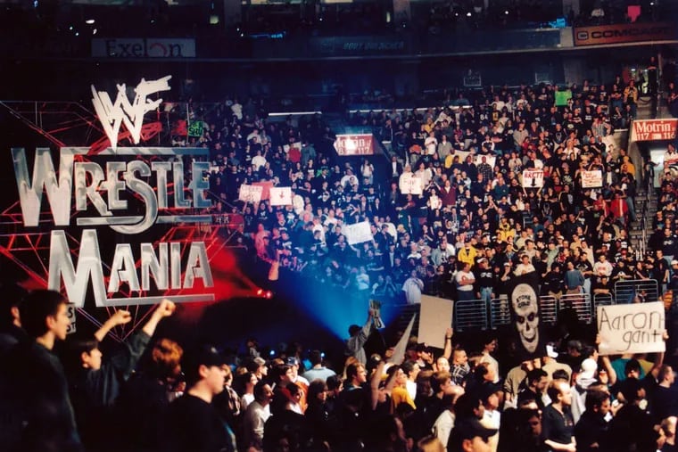 A look at WrestleMania XV in 1999 at what is now called the Wells Fargo Center.