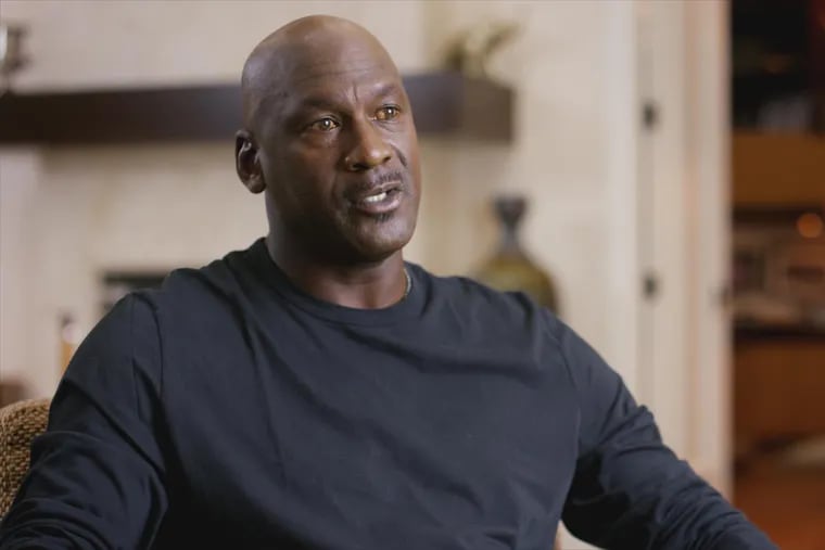 Michael Jordan in the ESPN documentary "The Last Dance." (ESPN/Netflix/TNS)