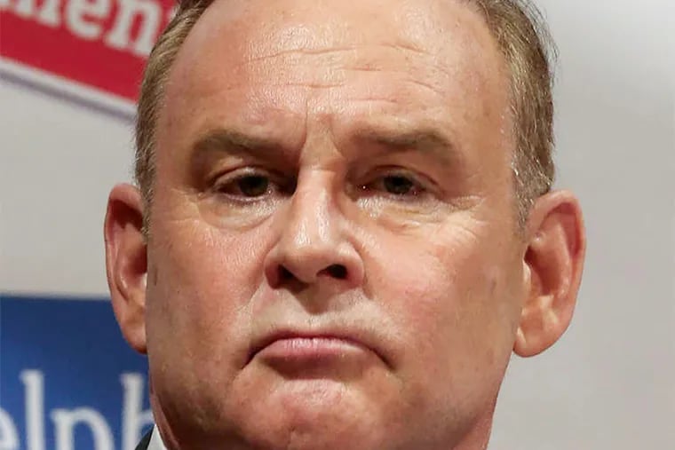Former Pennsylvania Treasurer Rob McCord, who resigned last week under the cloud of a federal investigation, was charged Monday with two federal counts of extortion.