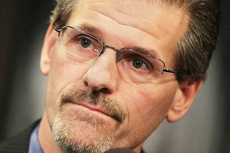 Flyers general manager Ron Hextall. (David Maialetti/Staff Photographer)